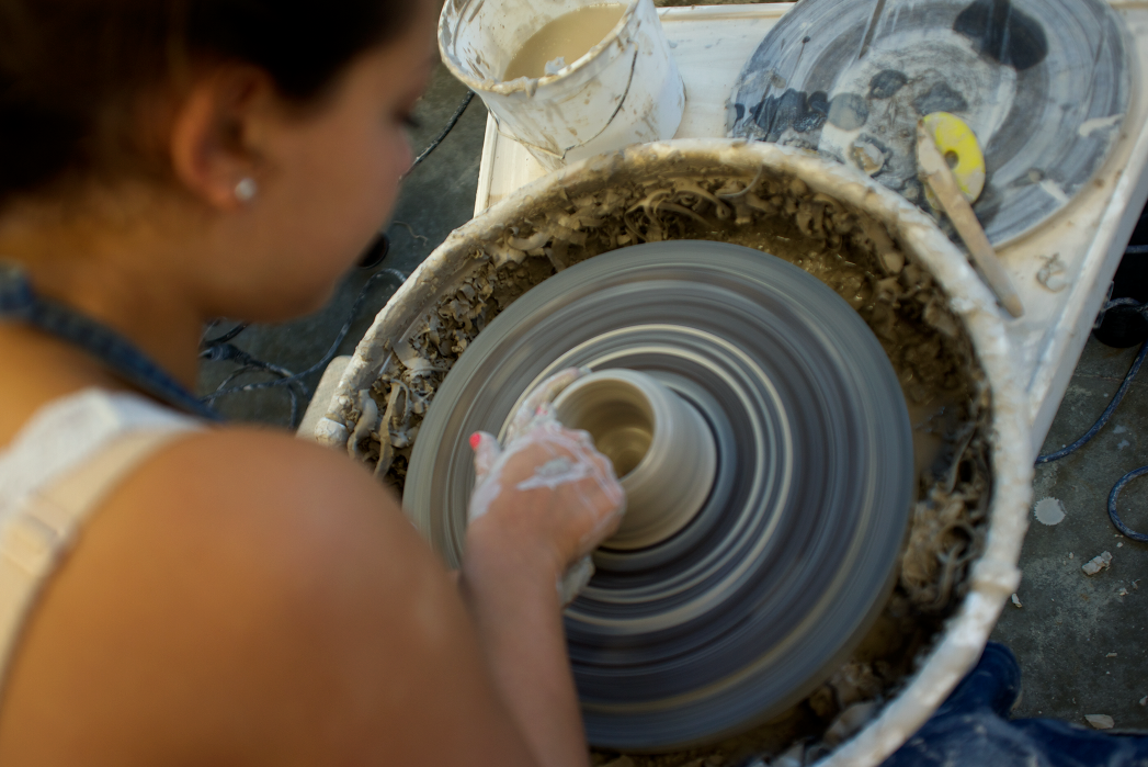 pottery