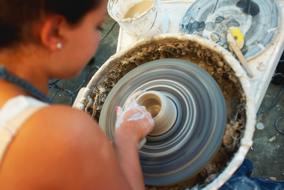 pottery